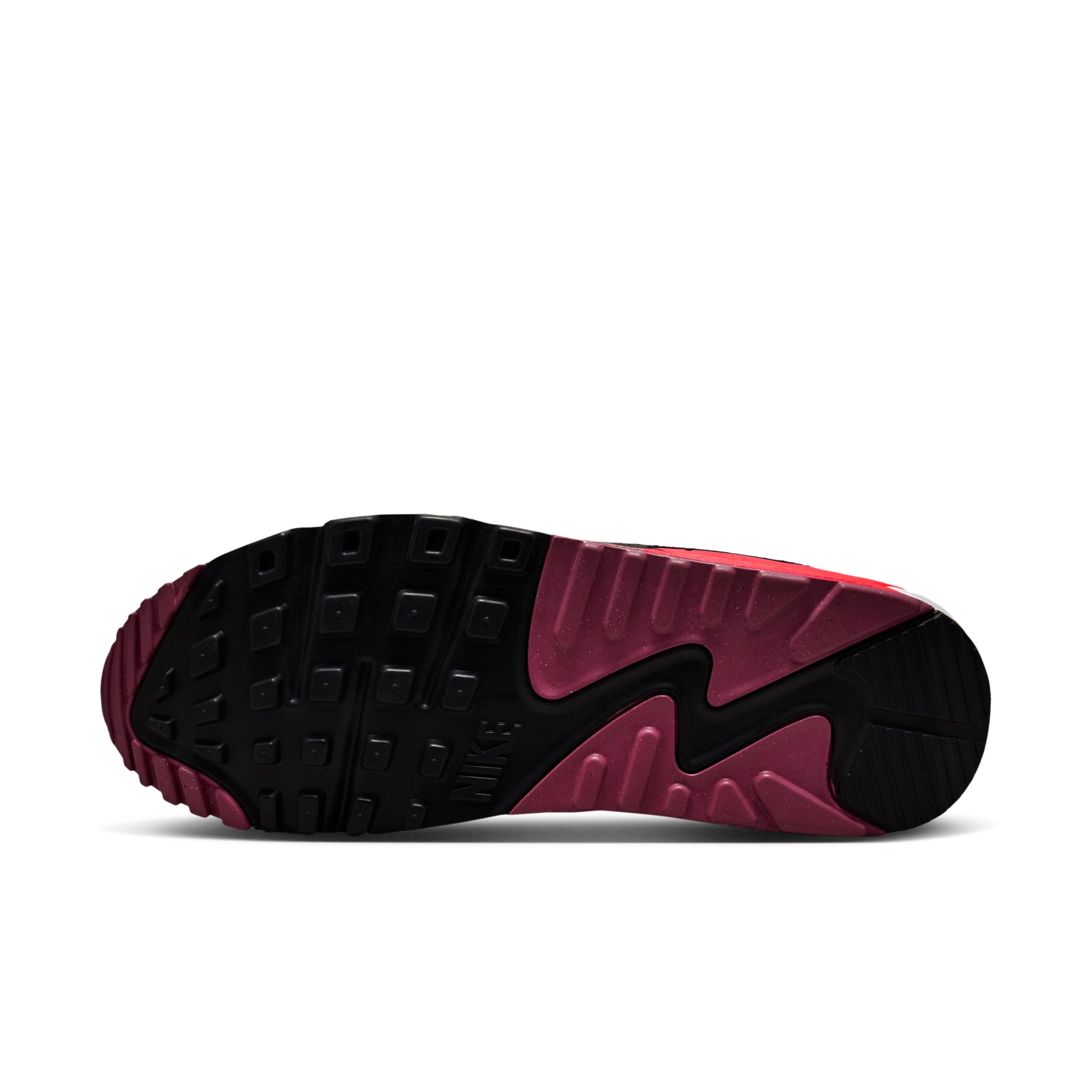 Nike Air Max 90 - Womens Shoes Aster Pink/White/Light Silver Product Image
