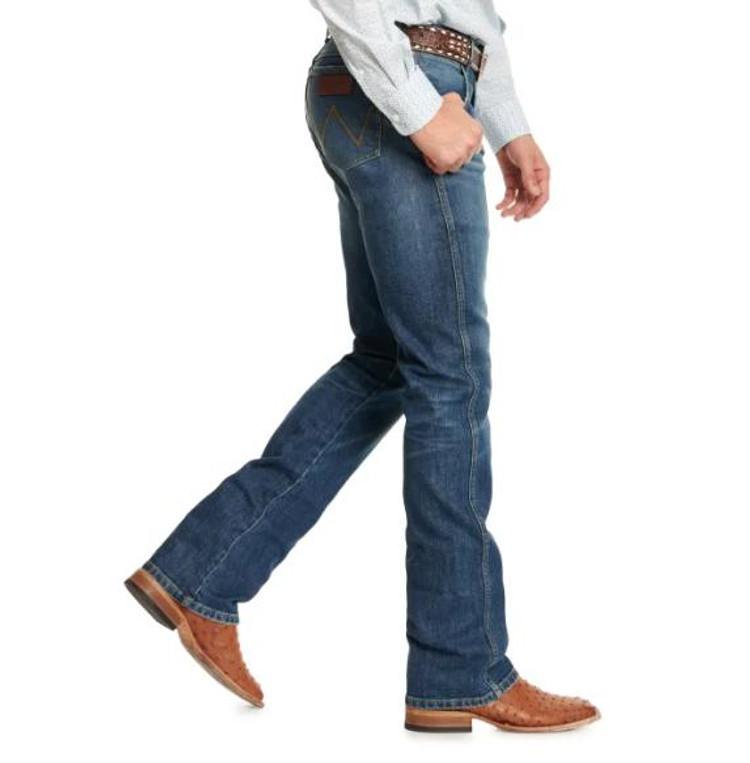 SALE Wrangler Retro® Men's Whitley Slim Boot Cut Jeans Product Image