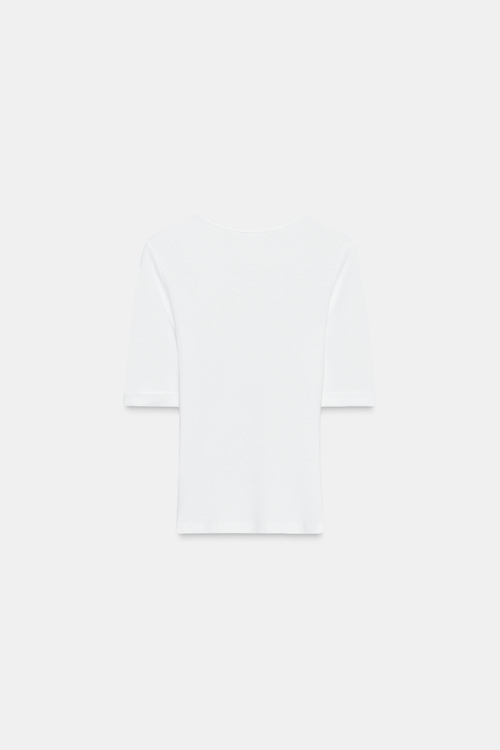 WASHED COTTON T-SHIRT Product Image