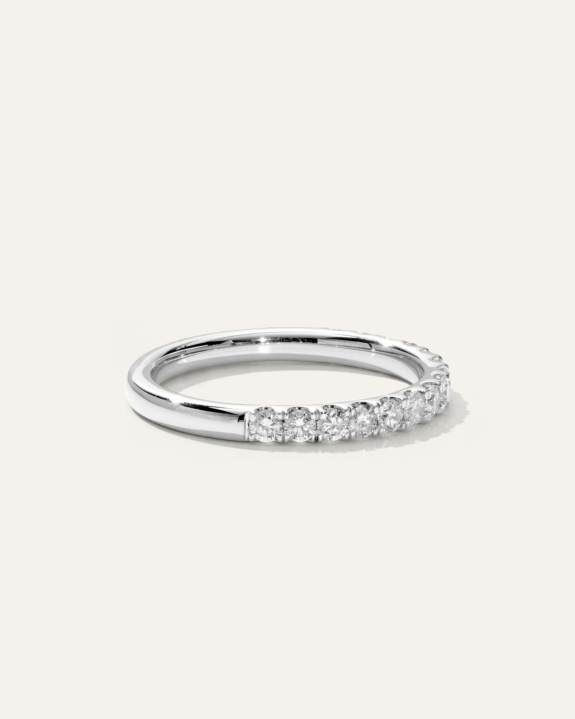 Quince | Women's Lab Grown Diamond Pave Band Rings Product Image