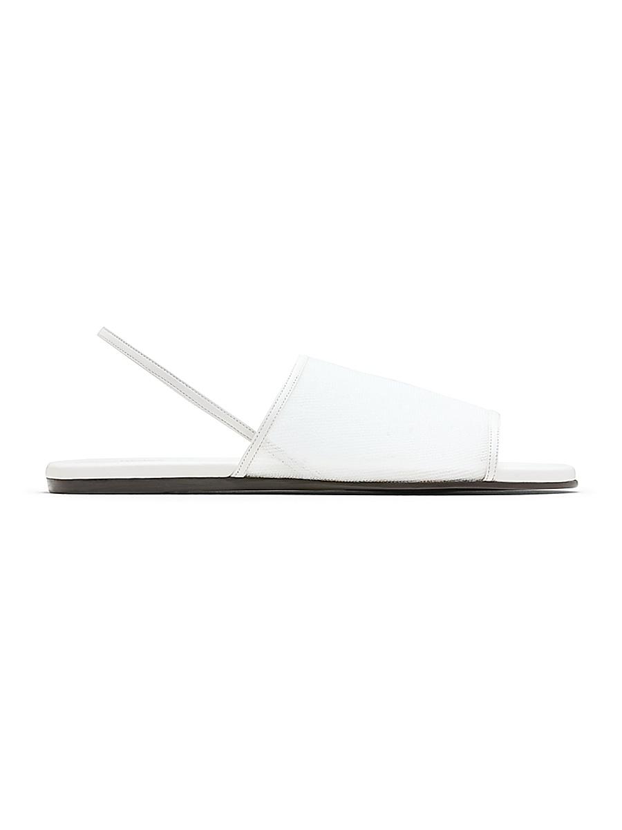 Womens Salm Mesh Leather Flats Product Image