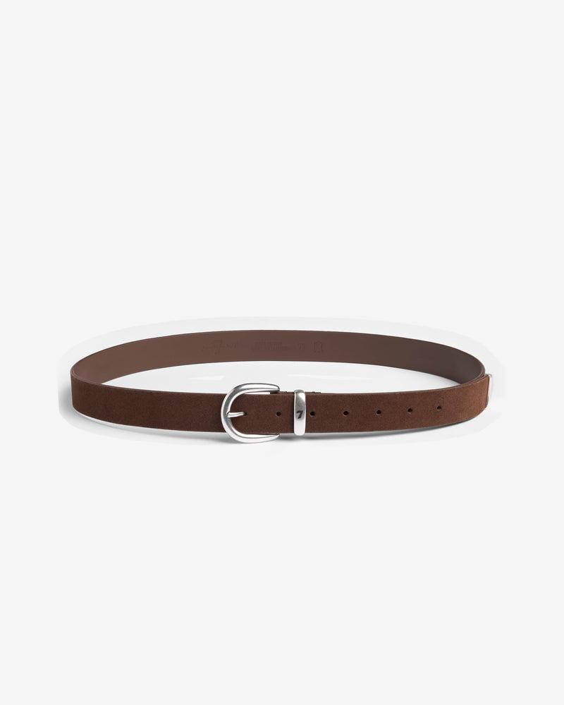 Metal Loop Suede Belt Product Image