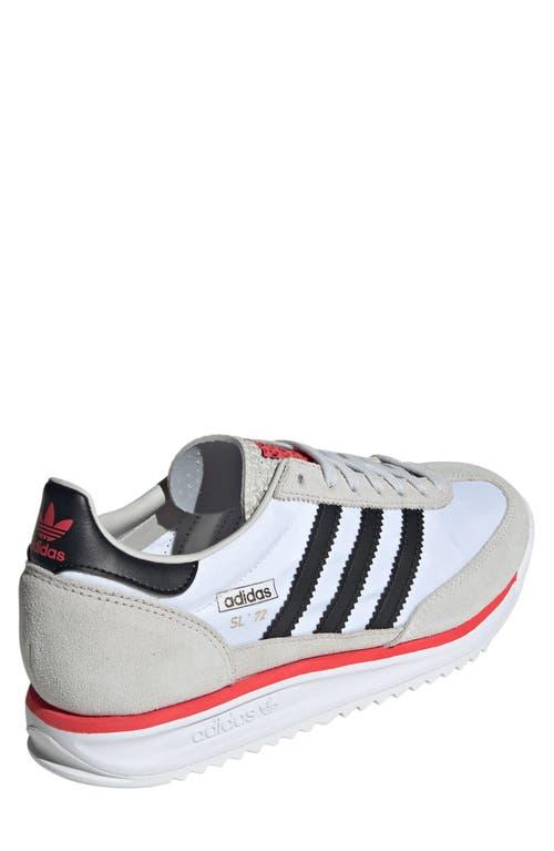 adidas Gender Inclusive SL 72 RS Sneaker in White/black/grey at Nordstrom, Size 6.5 Women's Product Image