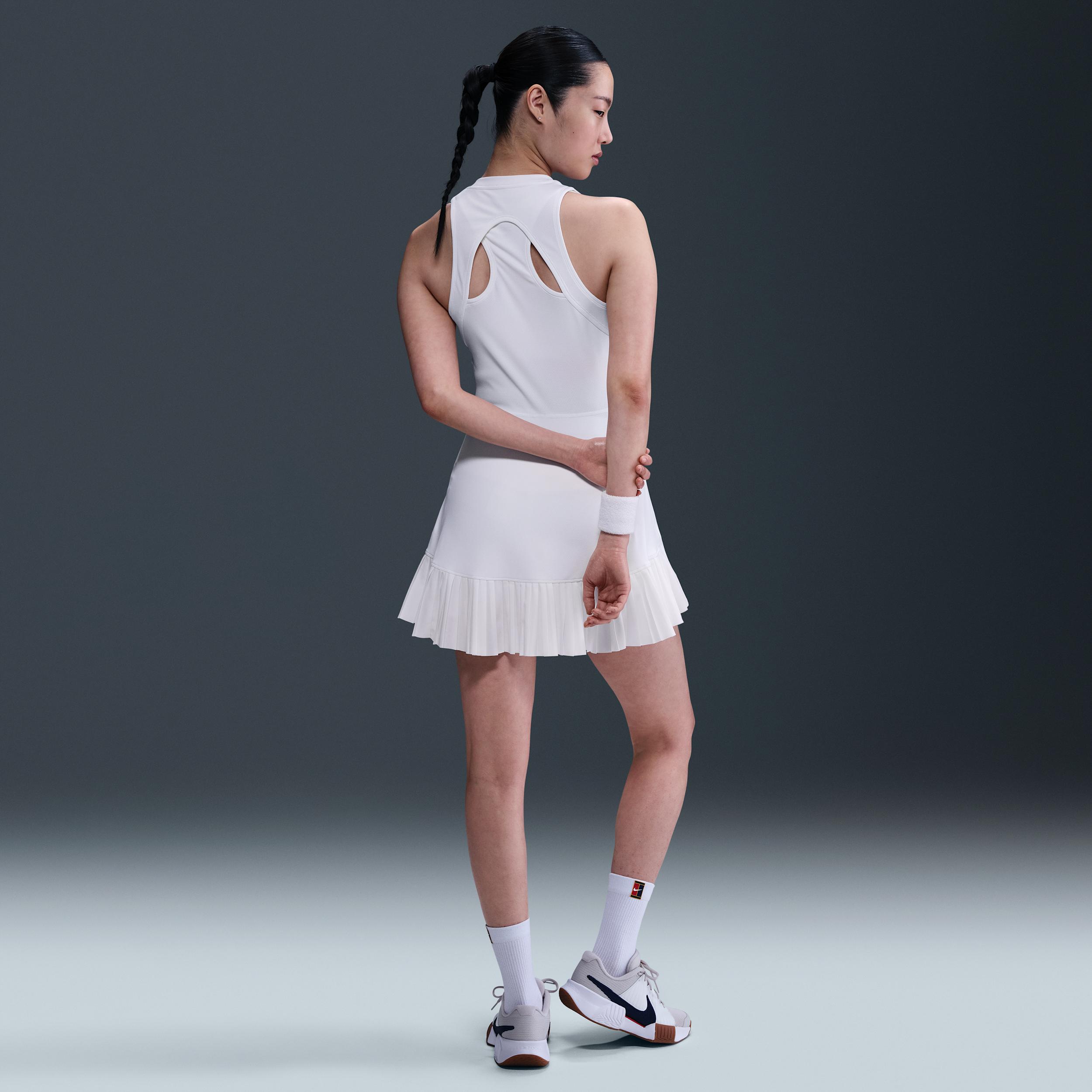 Nike Womens Court Slam Dri-FIT Tennis Dress | FZ6742-110 Product Image