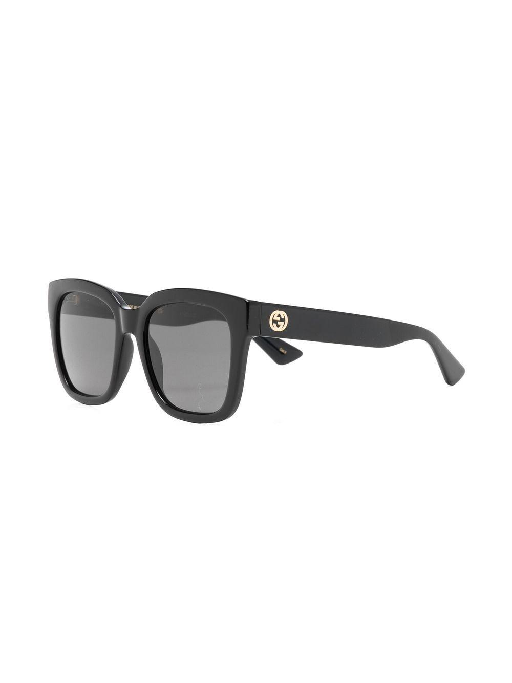 oversize-frame sunglasses Product Image