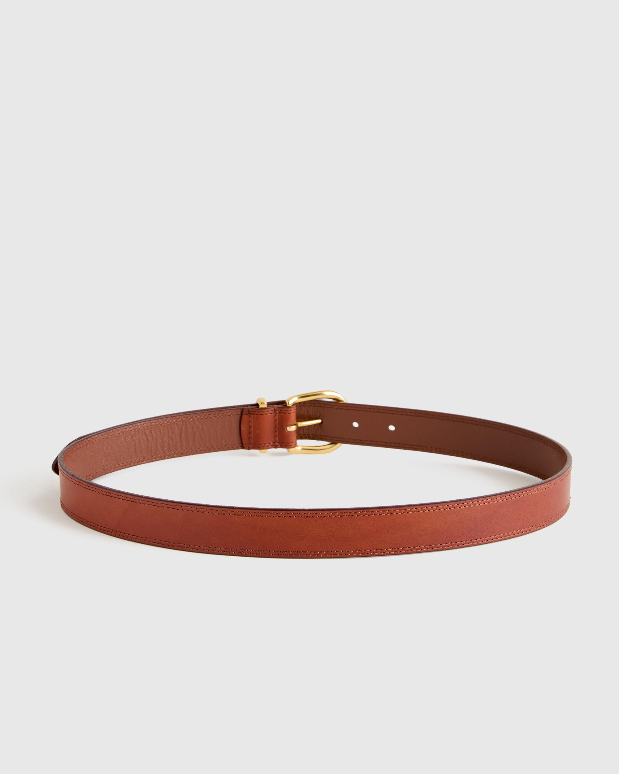 Quince | Women's Allegra European Leather Belt Italian Leather Product Image
