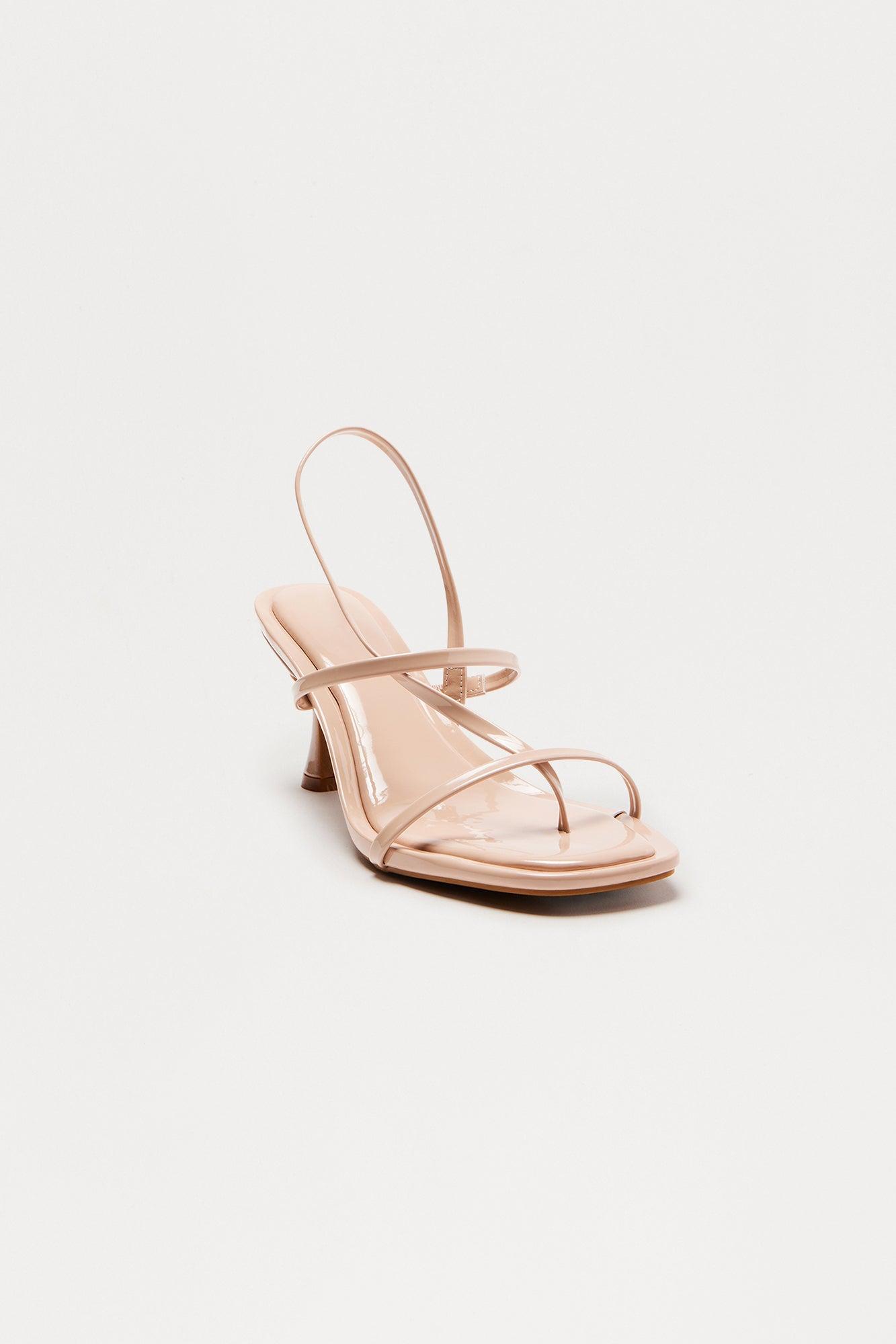 Jameson Slingback Heels - Nude Female Product Image