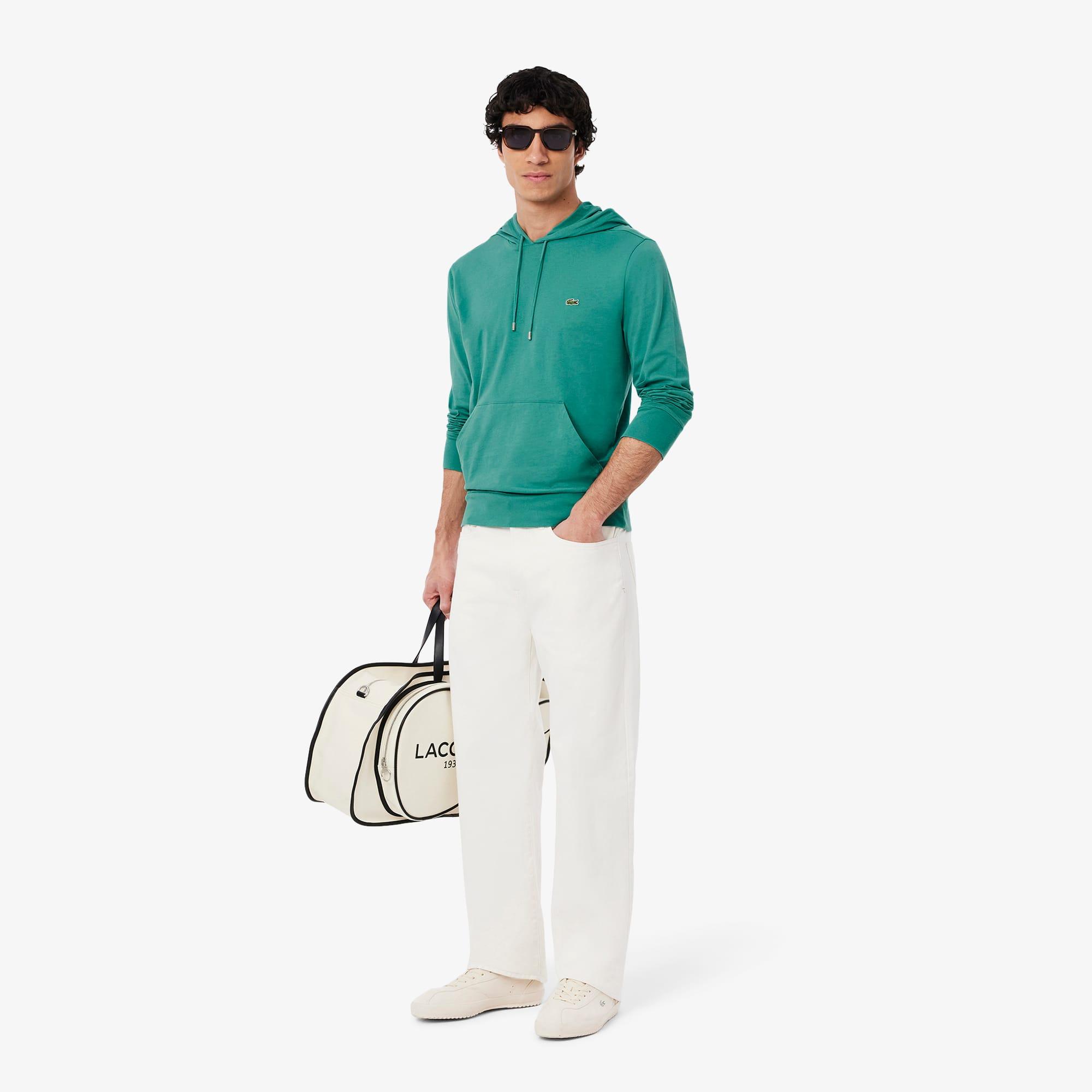 Men's Long Sleeve Hooded T-Shirt Product Image