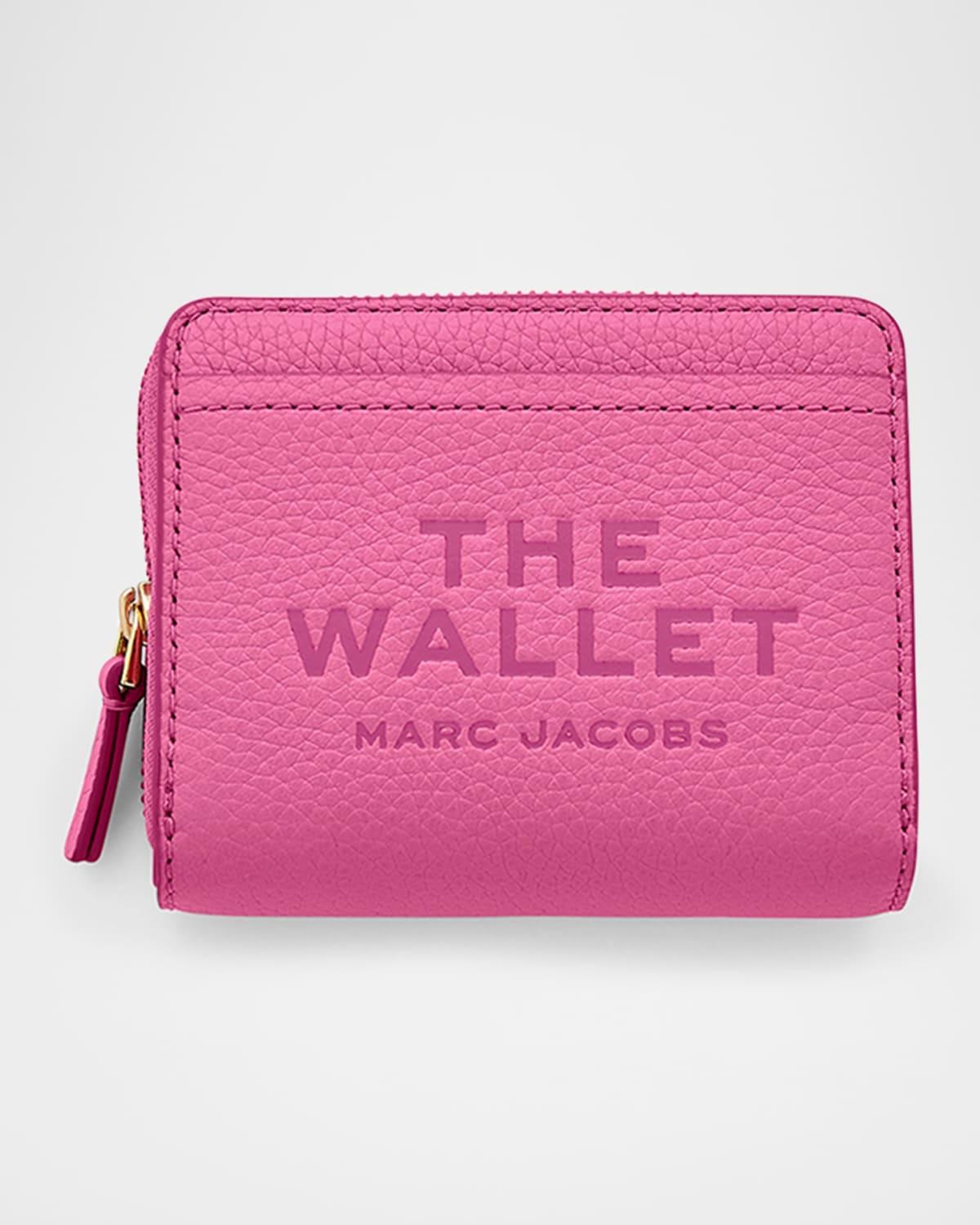 Womens The Leather Mini Compact Wallet Product Image