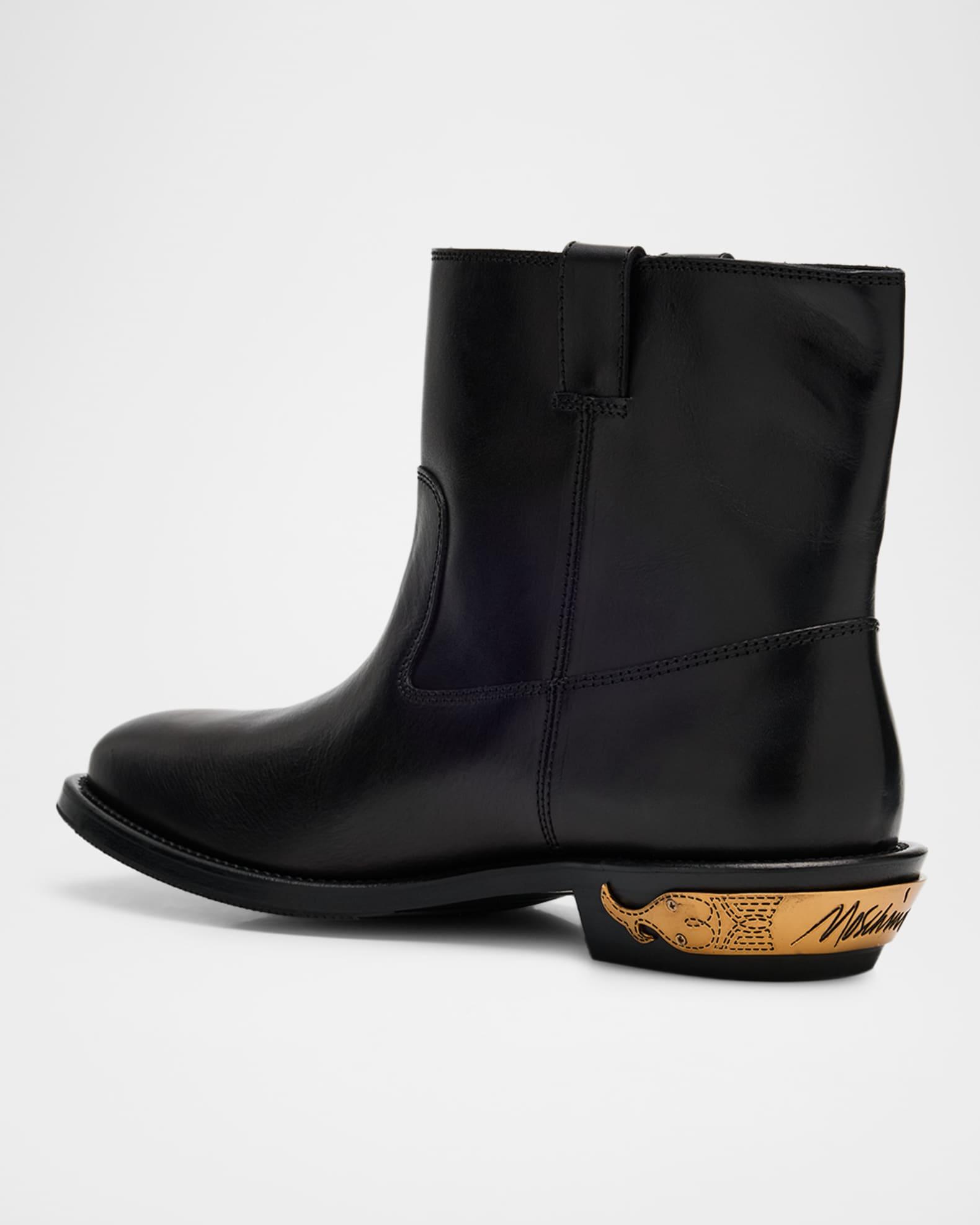 Men's Berlin Leather Ankle Boots Product Image