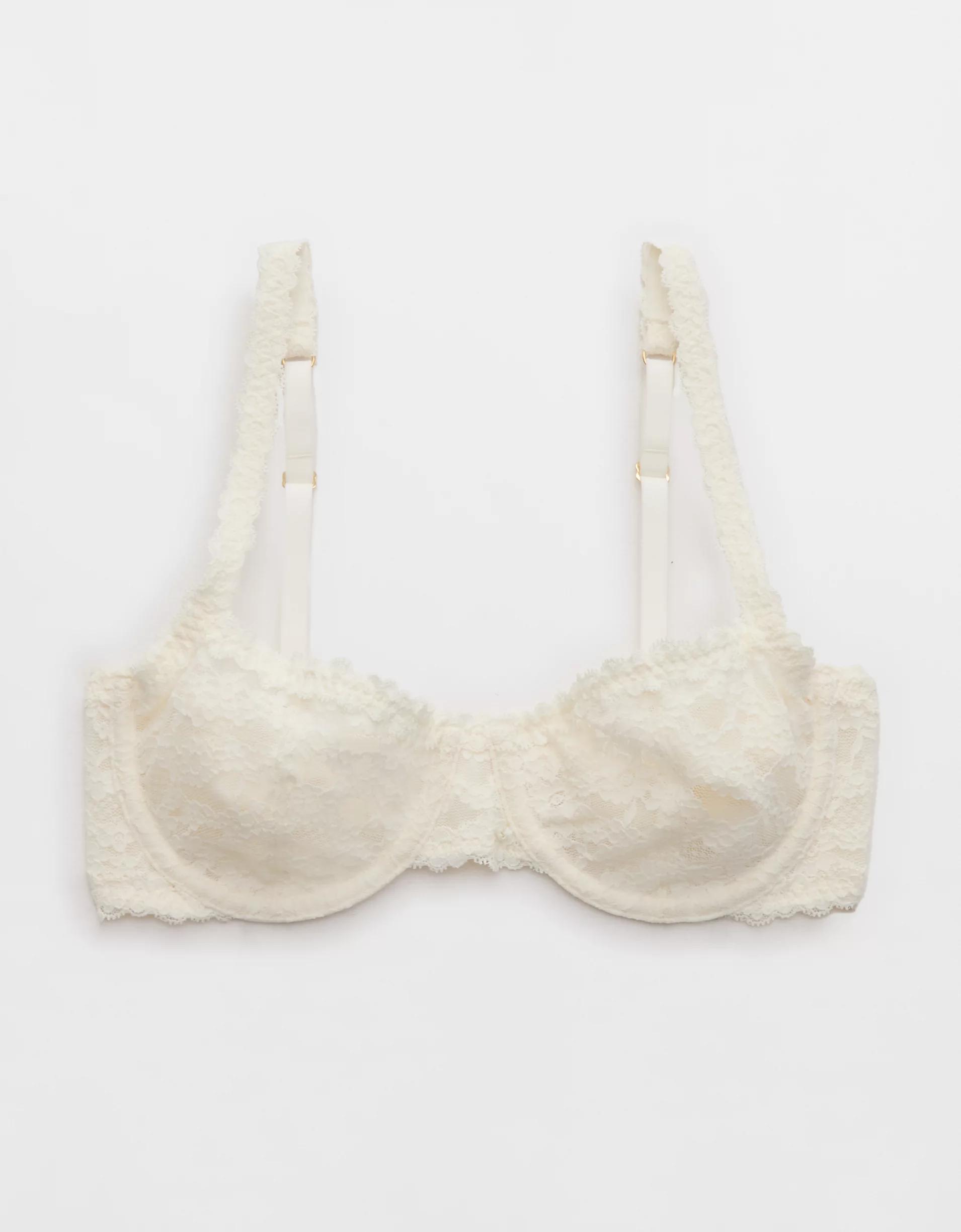 Show Off Vintage Lace Unlined Balconette Bra Product Image