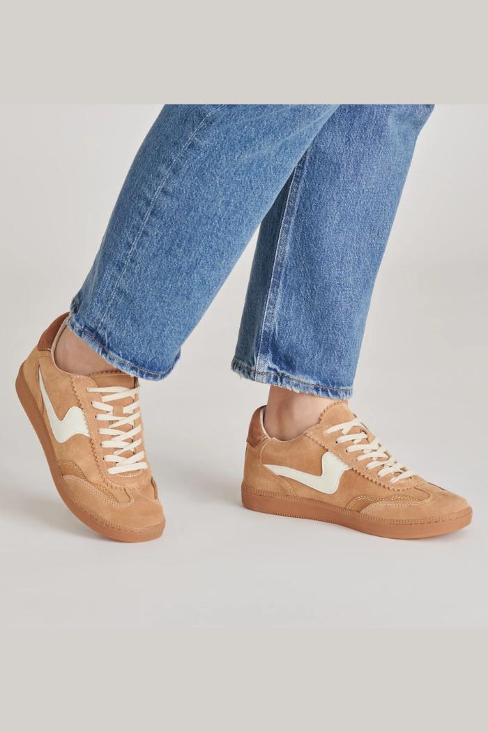 Notice Sneakers - Brown Suede Product Image