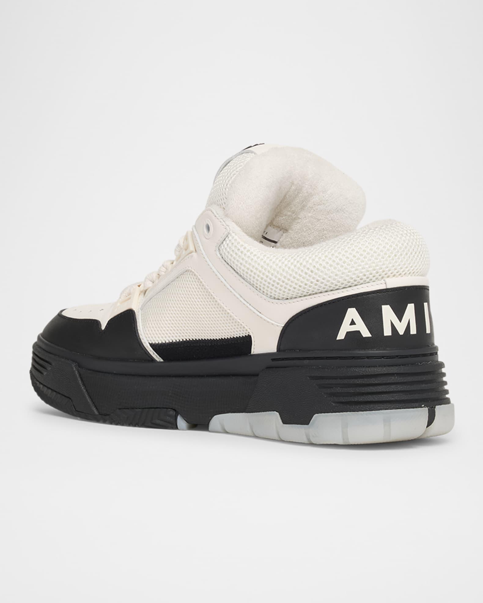 Men's MA-1 Chunky Leather Mid-Top Sneakers Product Image