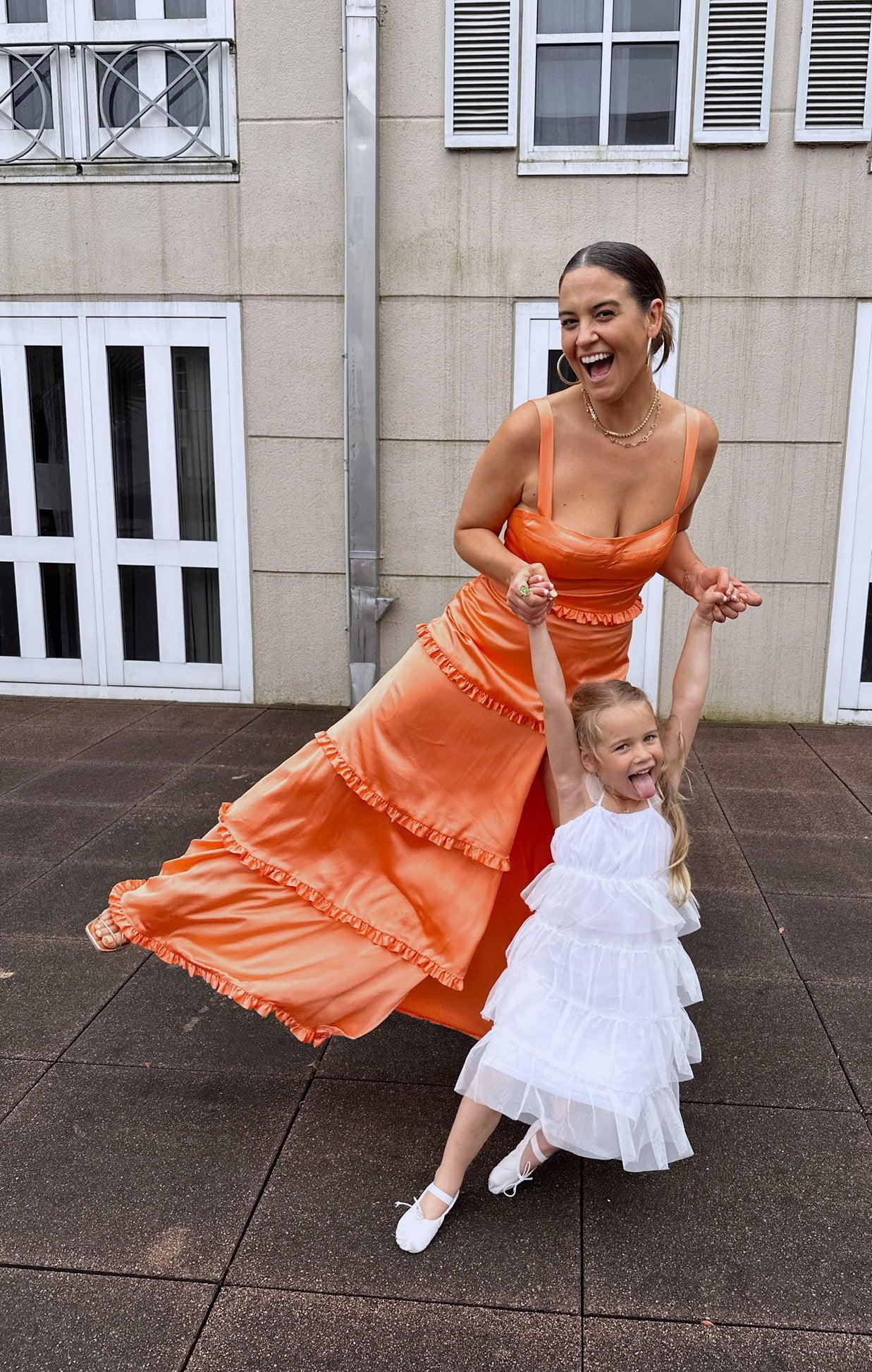 Little Fairytale Dress ~ White Tulle Kids Product Image