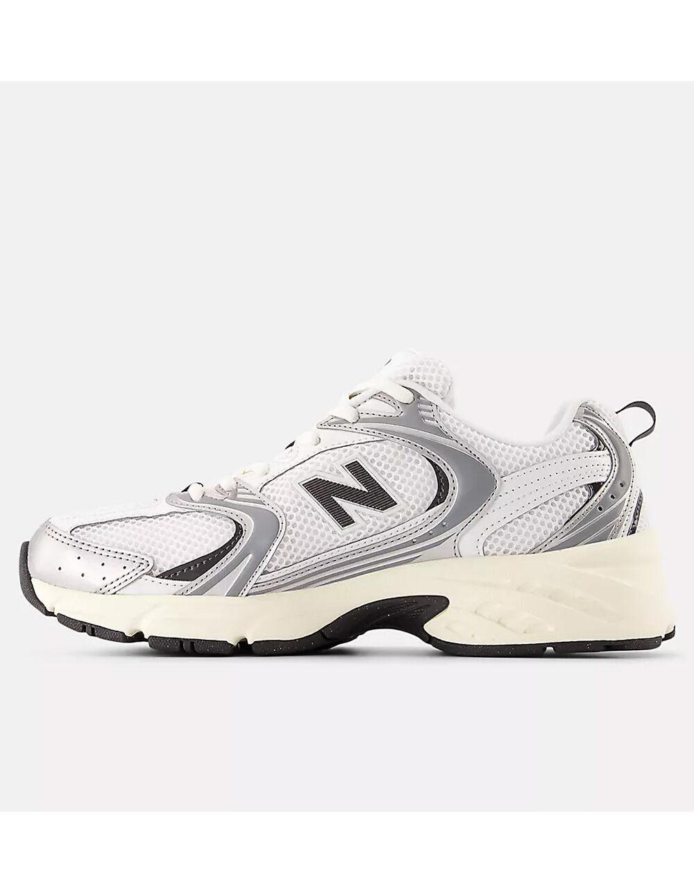 NEW BALANCE 530 Womens Shoes - WHITE/SILVER Product Image