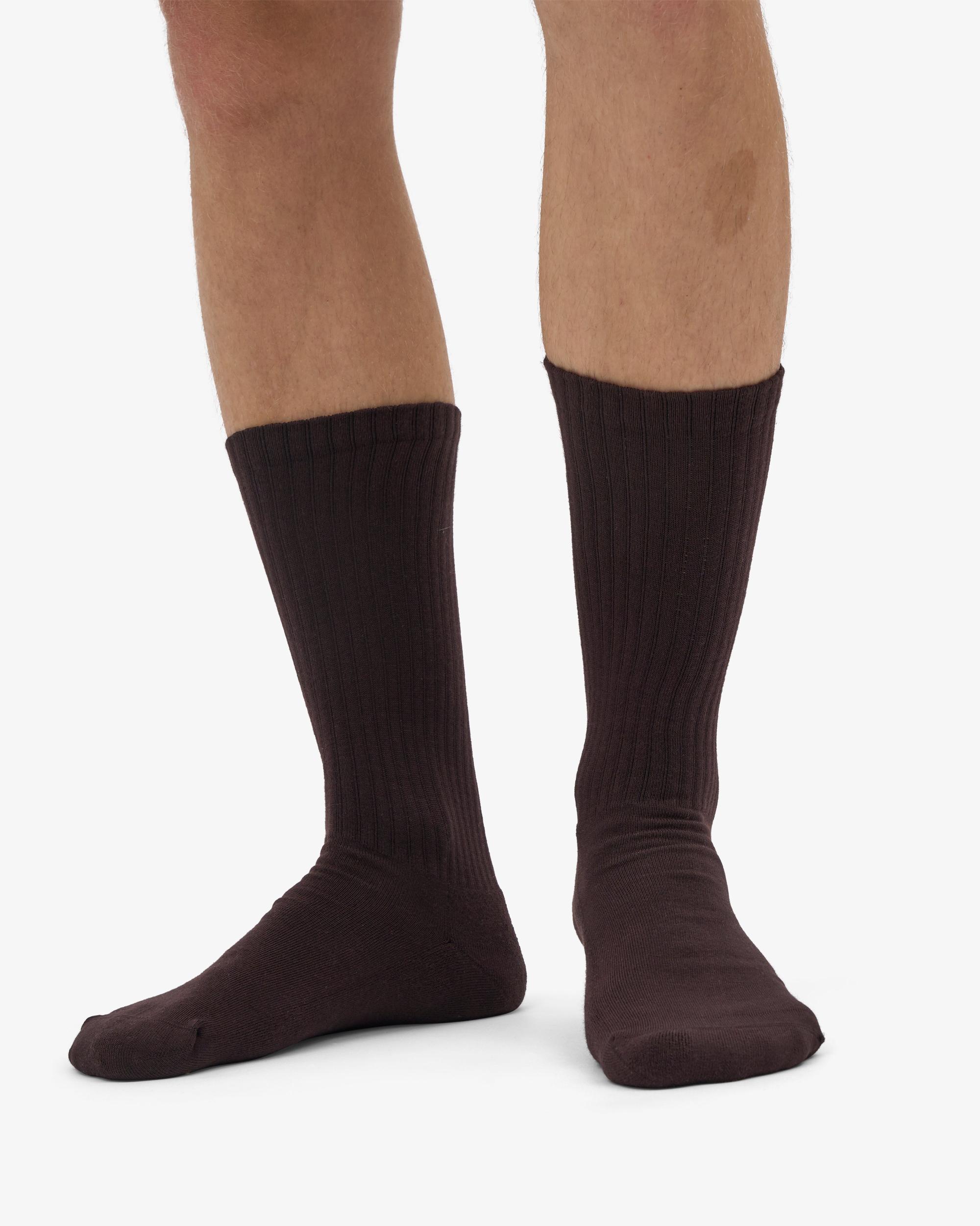 Organic Active Sock - Burned Yellow Product Image