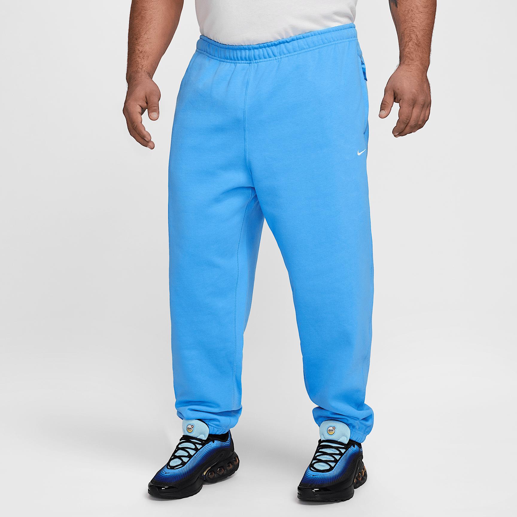 Nike Mens Solo Swoosh Fleece Pants | DX1364-844 Product Image