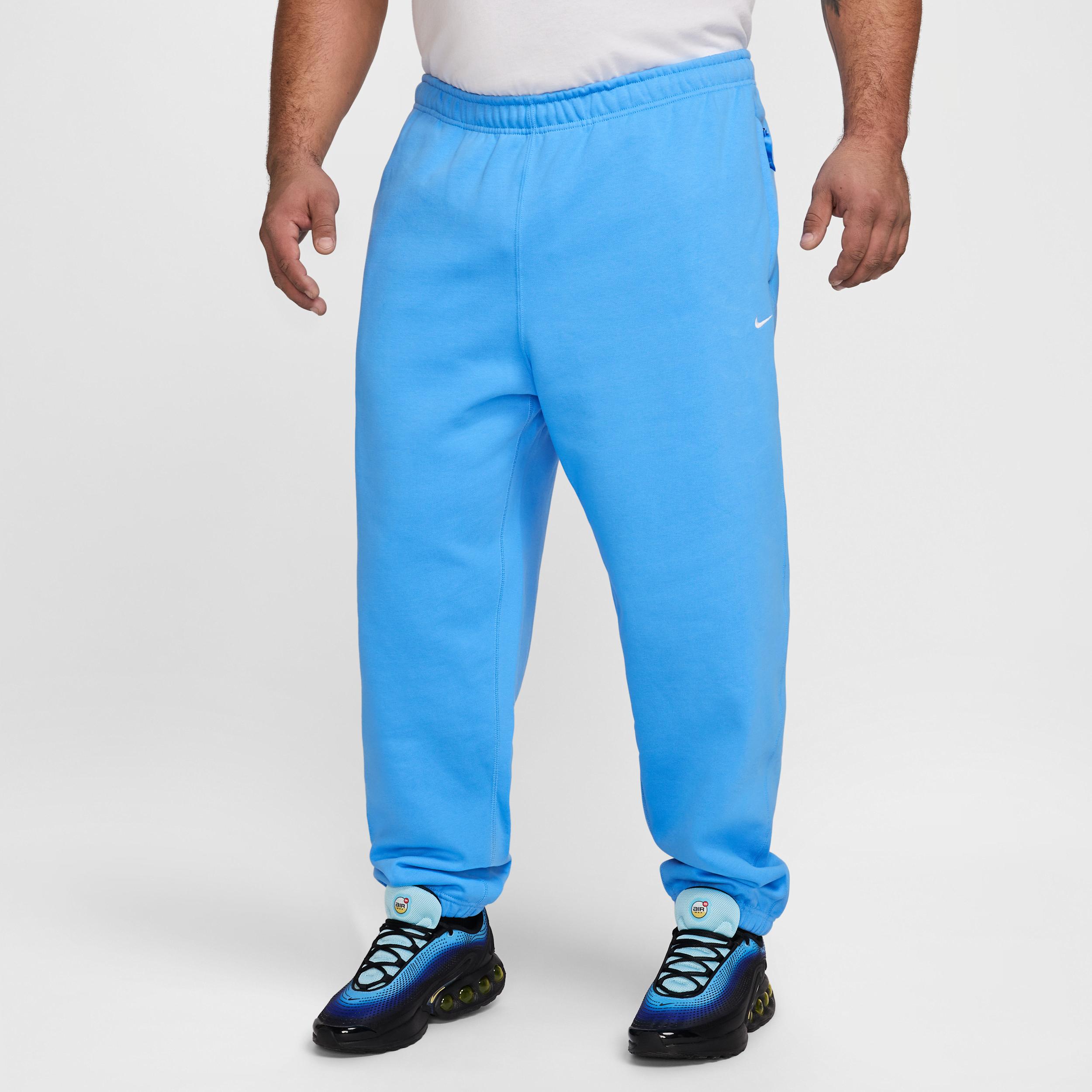 Nike Mens Solo Swoosh Fleece Pants | DX1364-844 Product Image