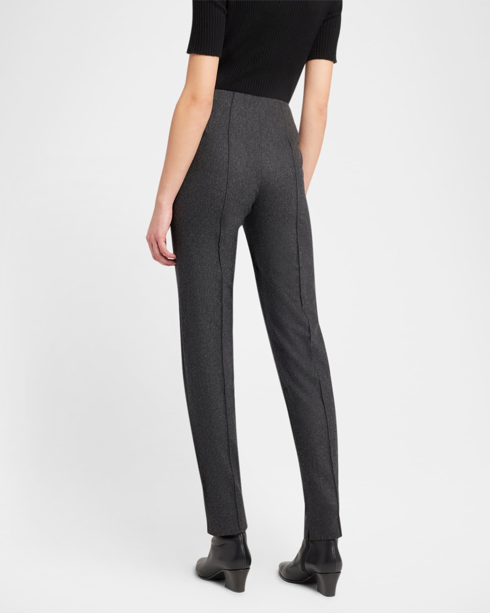 Cashmere Flannel Slim-Leg Ankle Trousers Product Image