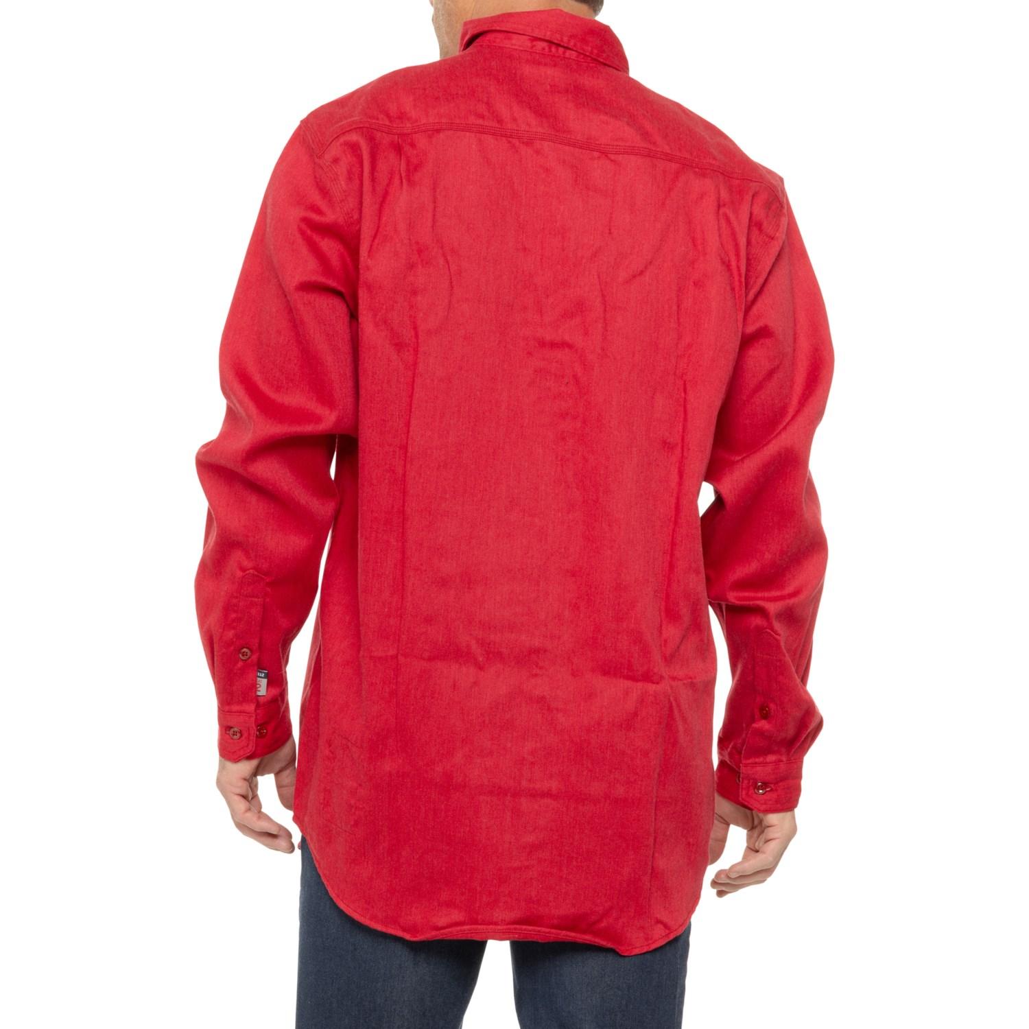 Carhartt FRS003 Big and Tall Flame-Resistant Lightweight Twill Shirt - Long Sleeve Product Image