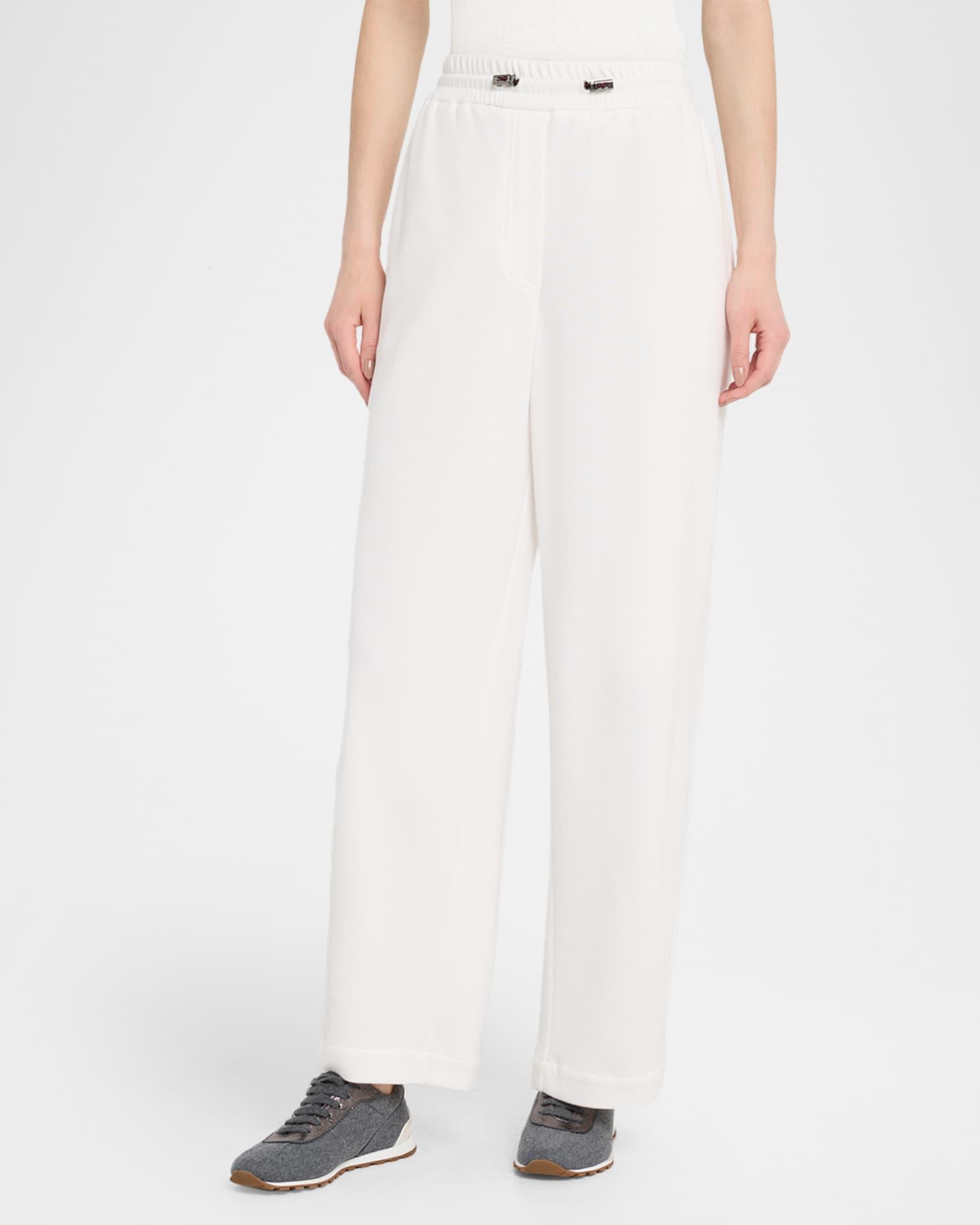 Piquet Fleece Track Pants Product Image