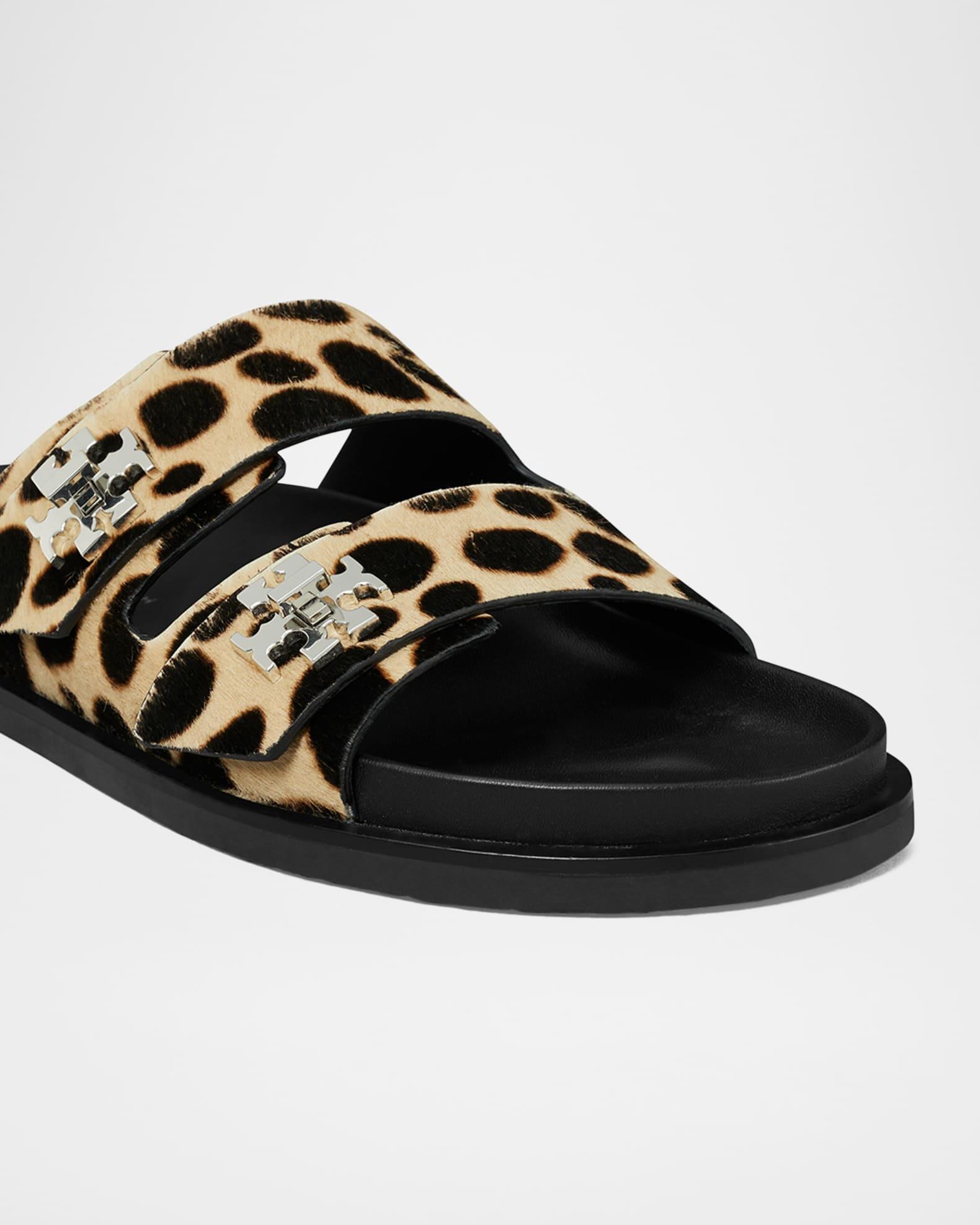 Turnlock Calf Hair Sport Slides Product Image