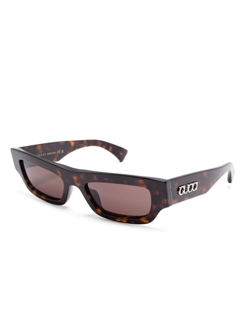 rectangle-frame sunglasses Product Image