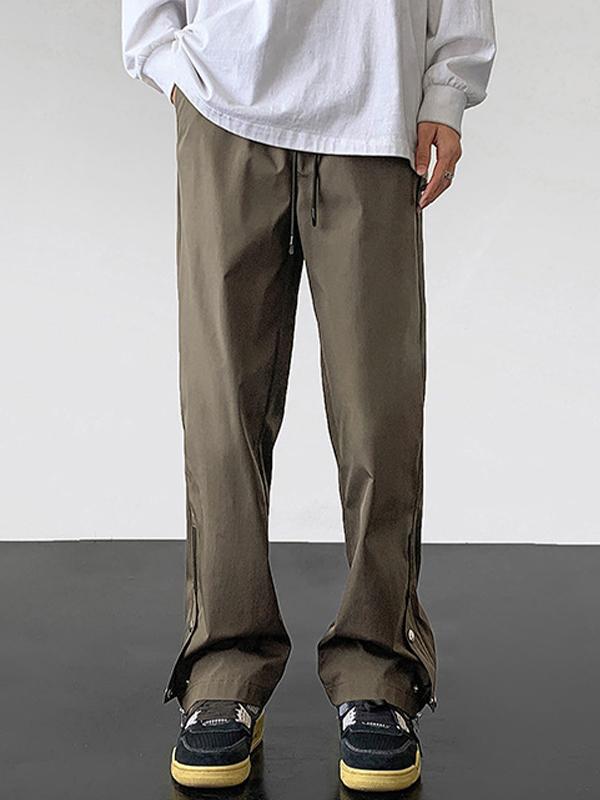 Men's Casual Zipper Waterproof Cargo Pants Product Image