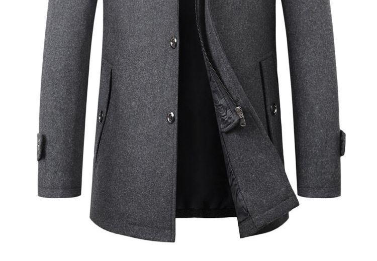 Plain Zip Coat Product Image