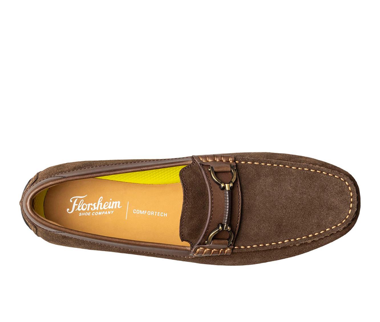Men's Florsheim Motor Moc Toe Bit Driver Casual Loafers Product Image