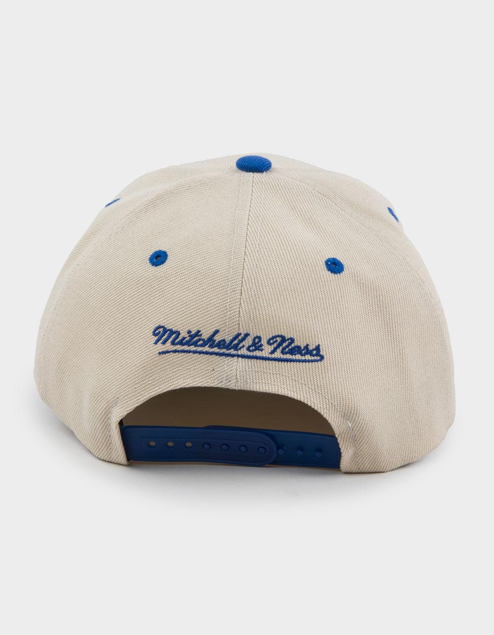 MITCHELL & NESS Golden State Warriors Retro Type Pro Snapback Hat - OFF WHITE Product Image