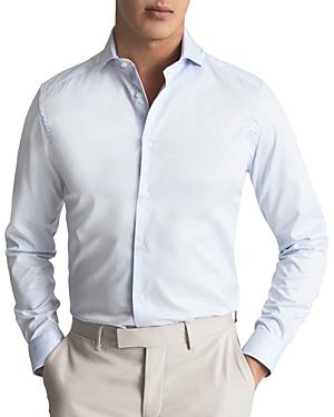 Reiss Storm Slim Fit Two Fold Twill Shirt Product Image