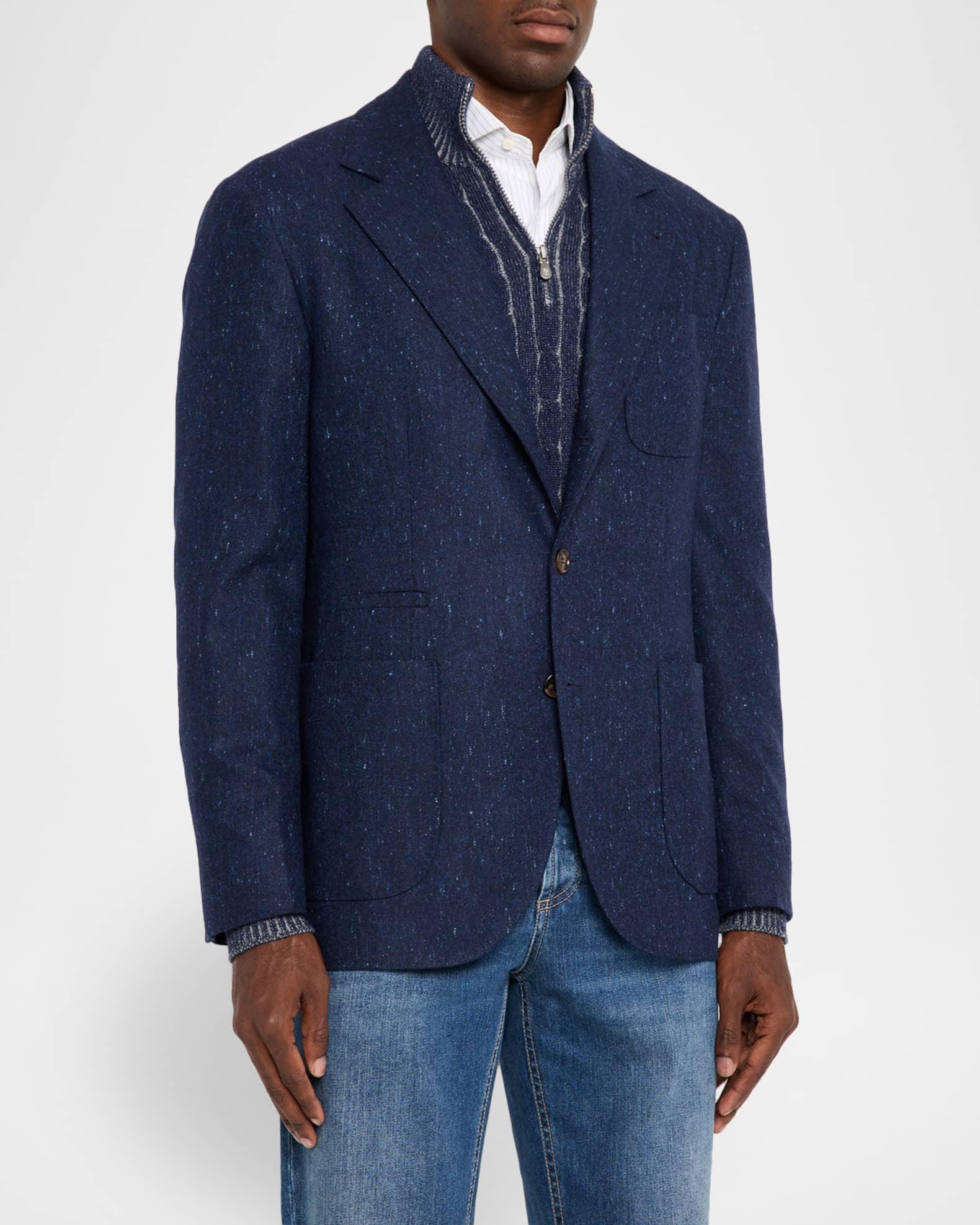 Men's Flecked Donegal Sport Coat Product Image