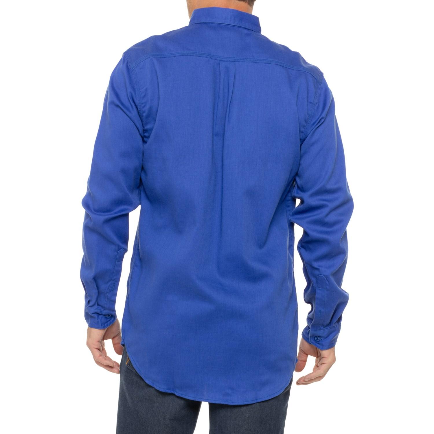 Carhartt FRS003 Big and Tall Flame-Resistant Lightweight Twill Shirt - Long Sleeve Product Image