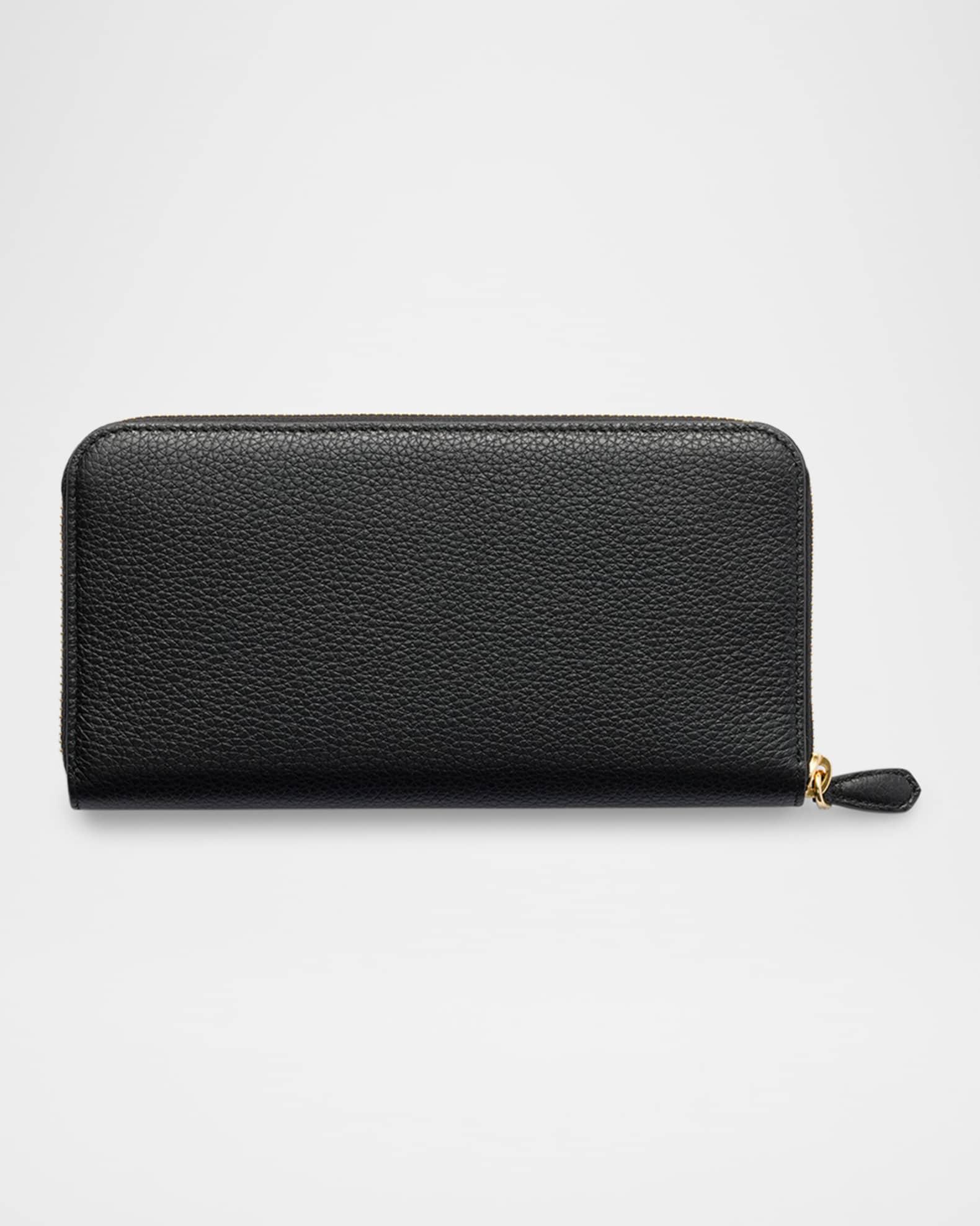 Large Leather Zip Wallet Product Image