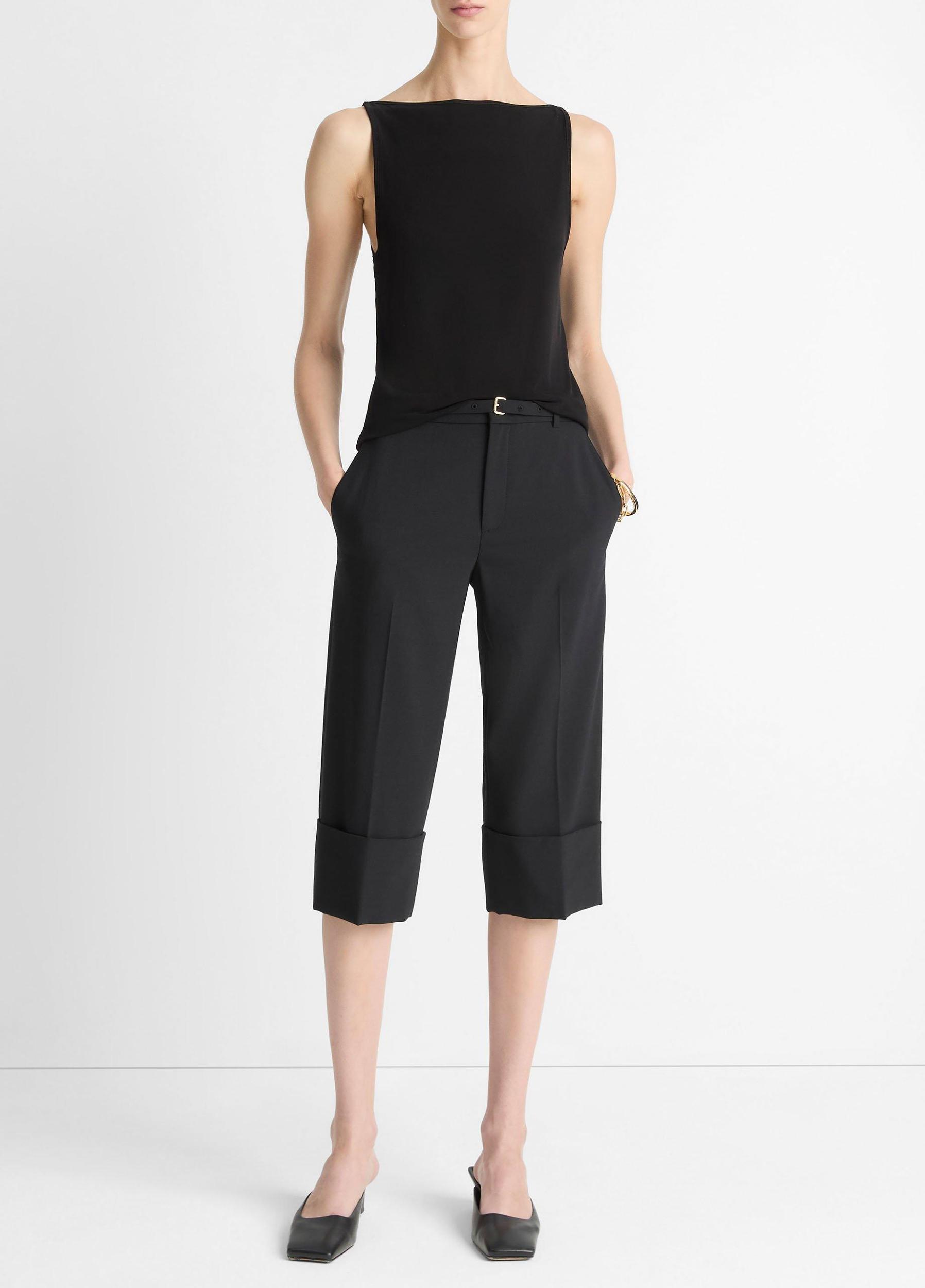 Matte Jersey Boat-Neck Tank Product Image