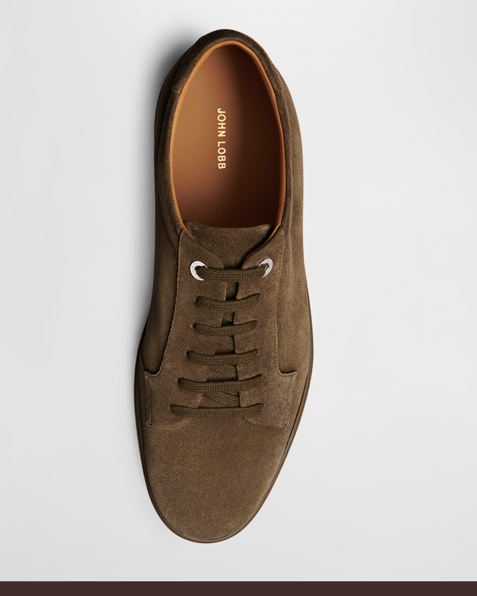 Men's Molton Suede Low-Top Sneakers Product Image