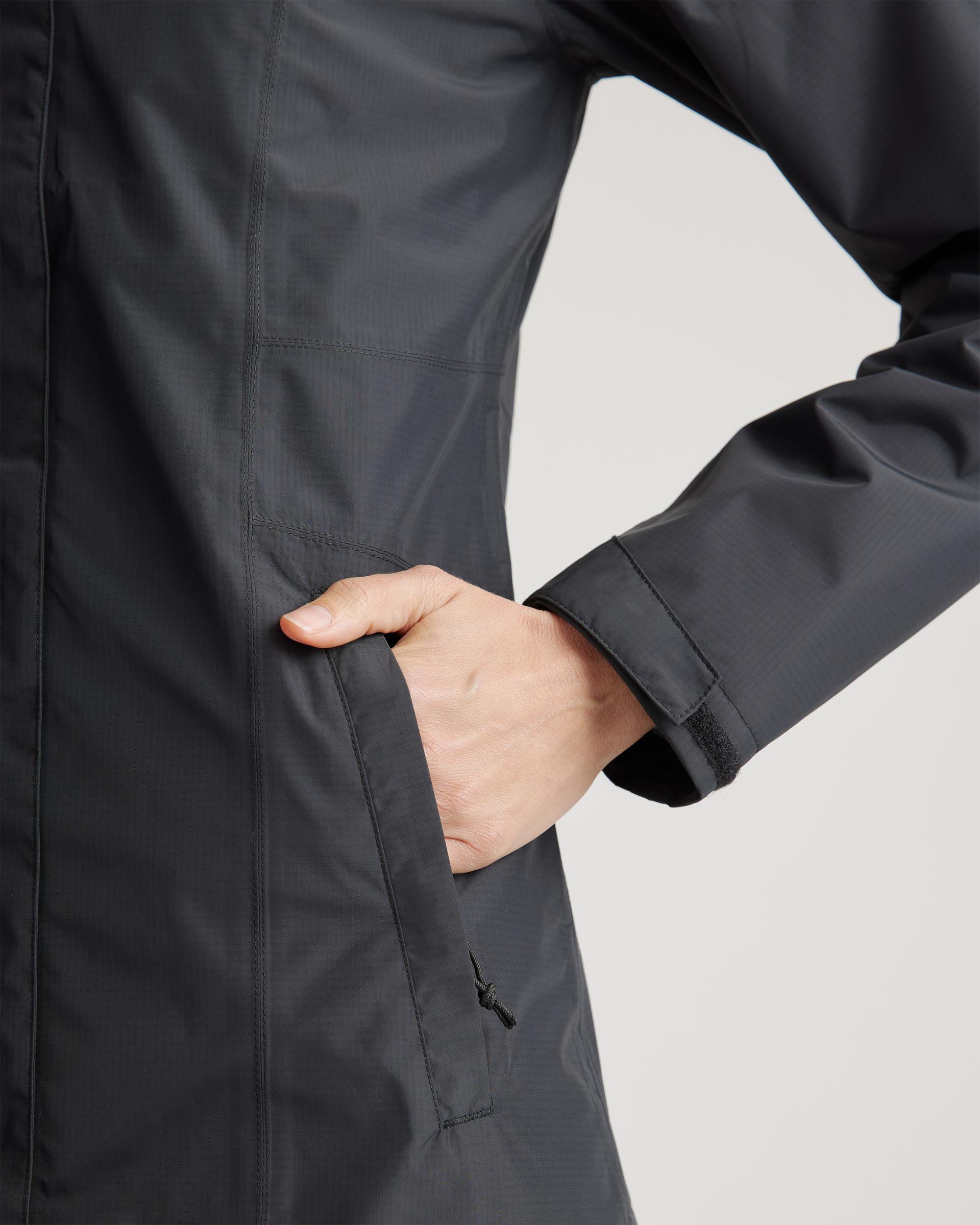 Quince | Women's Weatherproof Long Rain Shell Jacket Polyester/Recycled Polyester Blend Product Image