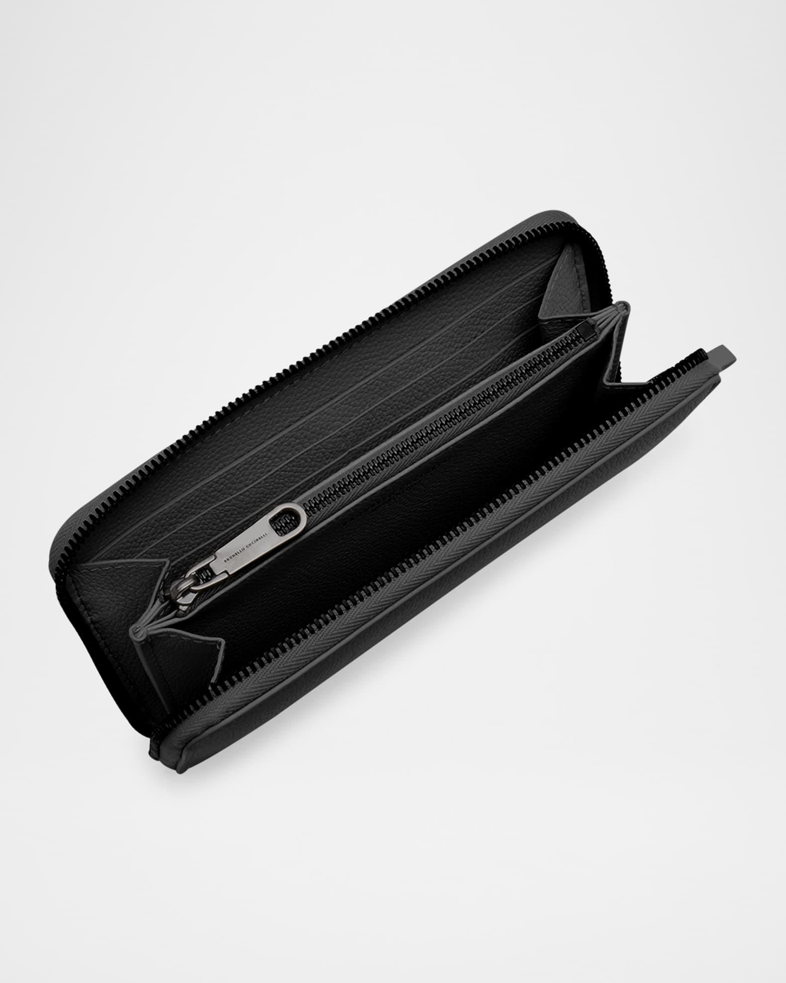 Zip Leather Continental Wallet Product Image