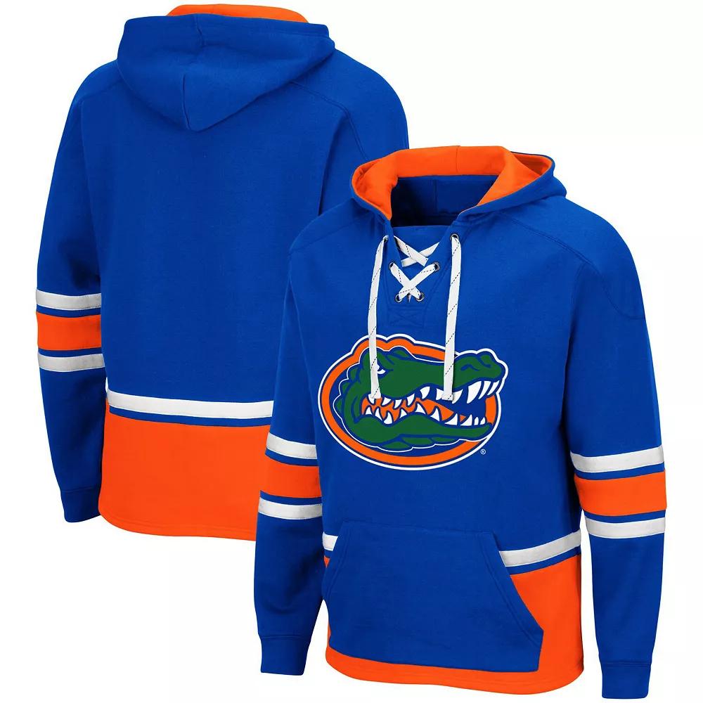 Men's Colosseum Royal Florida Gators Lace Up 3.0 Pullover Hoodie,  Product Image