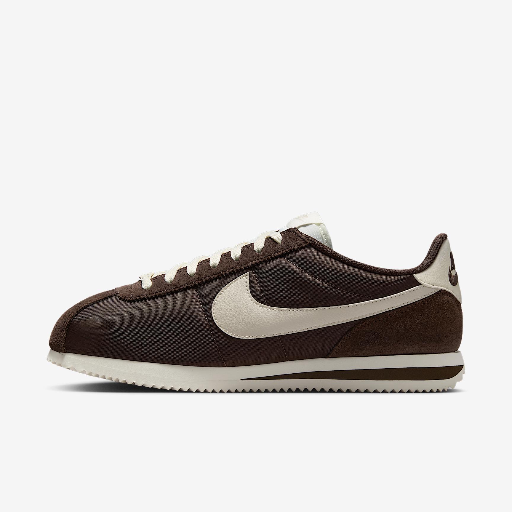 Nike Mens Nike Cortez - Mens Shoes Baroque Brown/Sail/Lt Orewood Brown Product Image