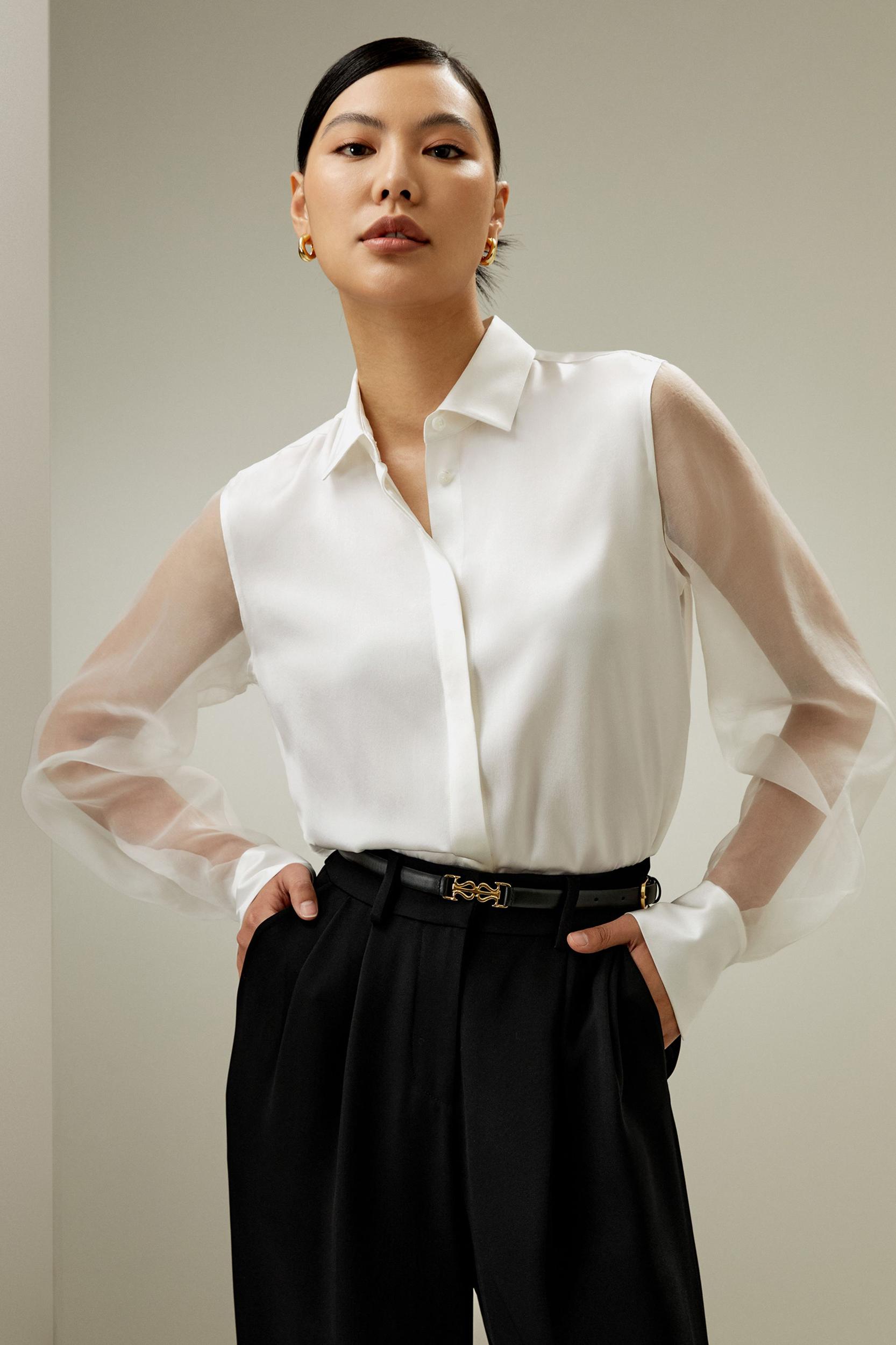 Ethereal Silk Shirt Product Image