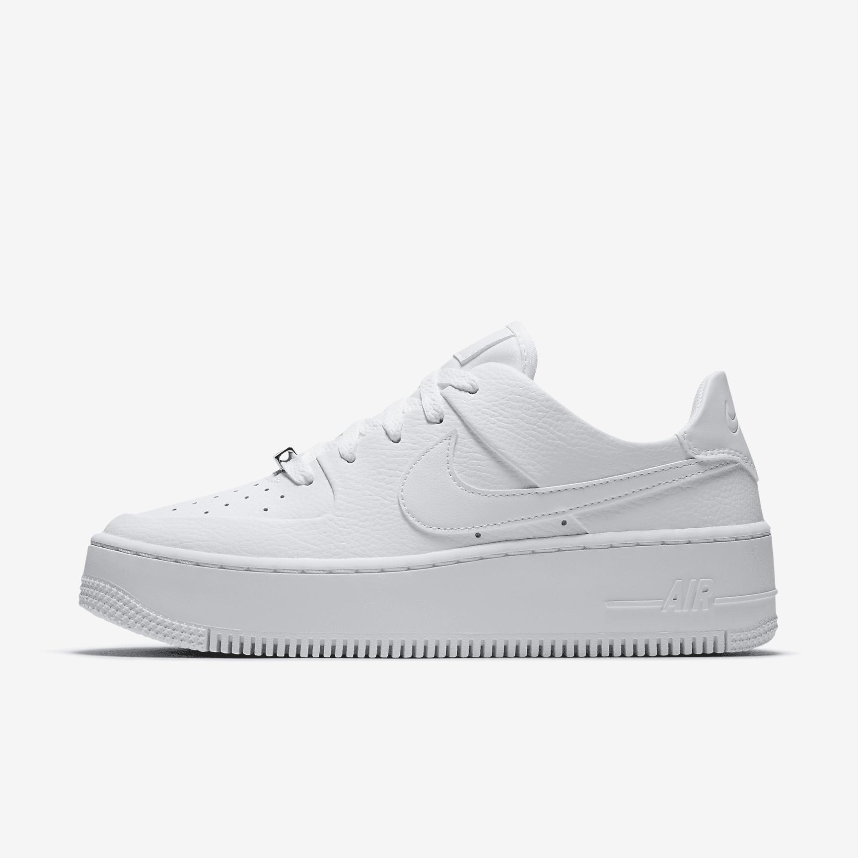 Nike Womens Air Force 1 Sage Low Shoes | AR5339-100 Product Image