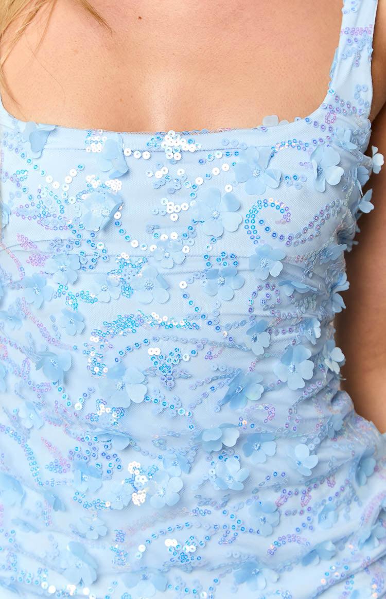 Pixie Blue Mini Dress Baby Girls Product Image