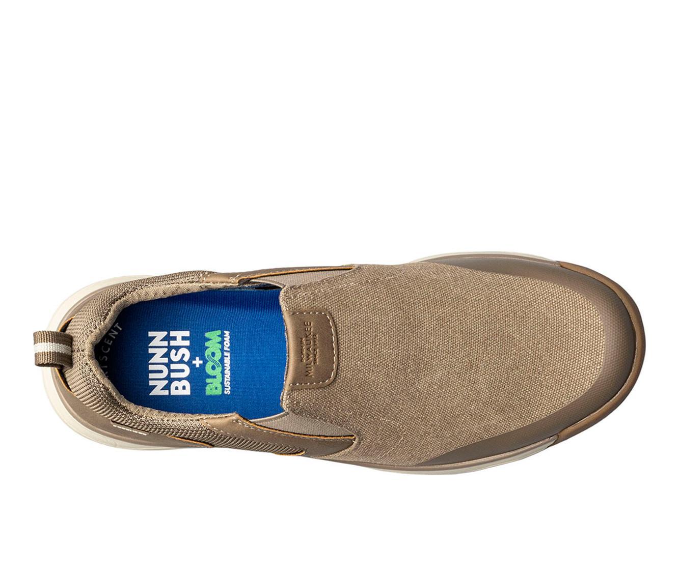 Men's Nunn Bush Sedona Canvas Moc Toe Slip-On Shoes Product Image