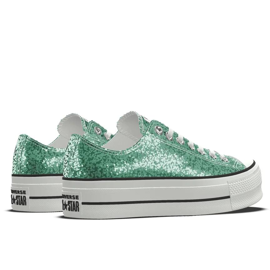 Custom Chuck Taylor All Star Lift Platform Glitter By You Product Image