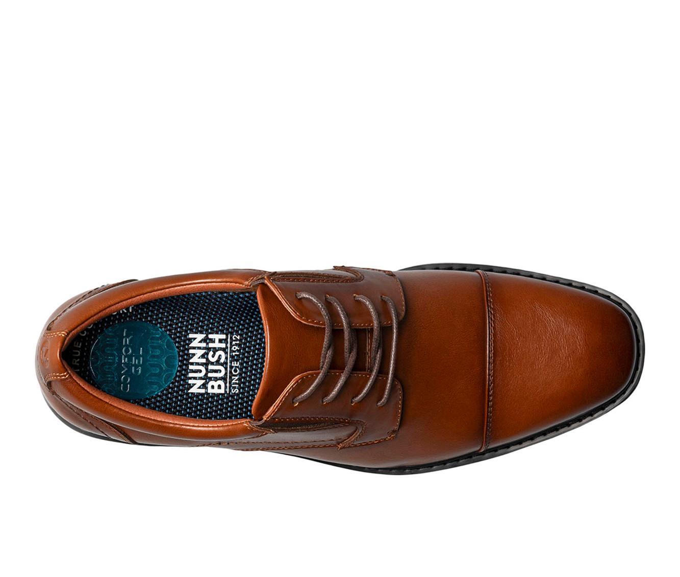 Men's Nunn Bush Jarvis Cap Toe Oxford Dress Oxfords Product Image