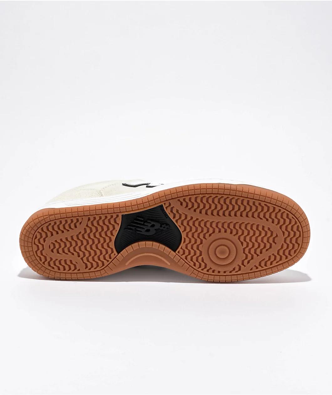 New Balance Numeric 480 Cream & White Skate Shoes Product Image