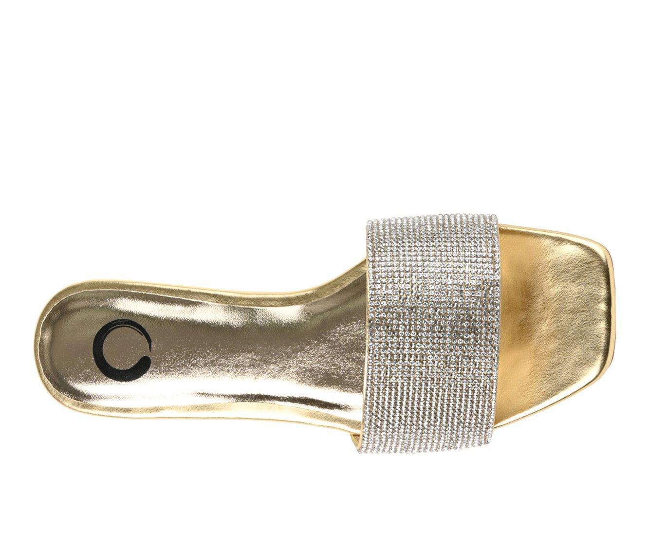 Women's Journee Collection Grayce Special Occasion Slide Sandals Product Image