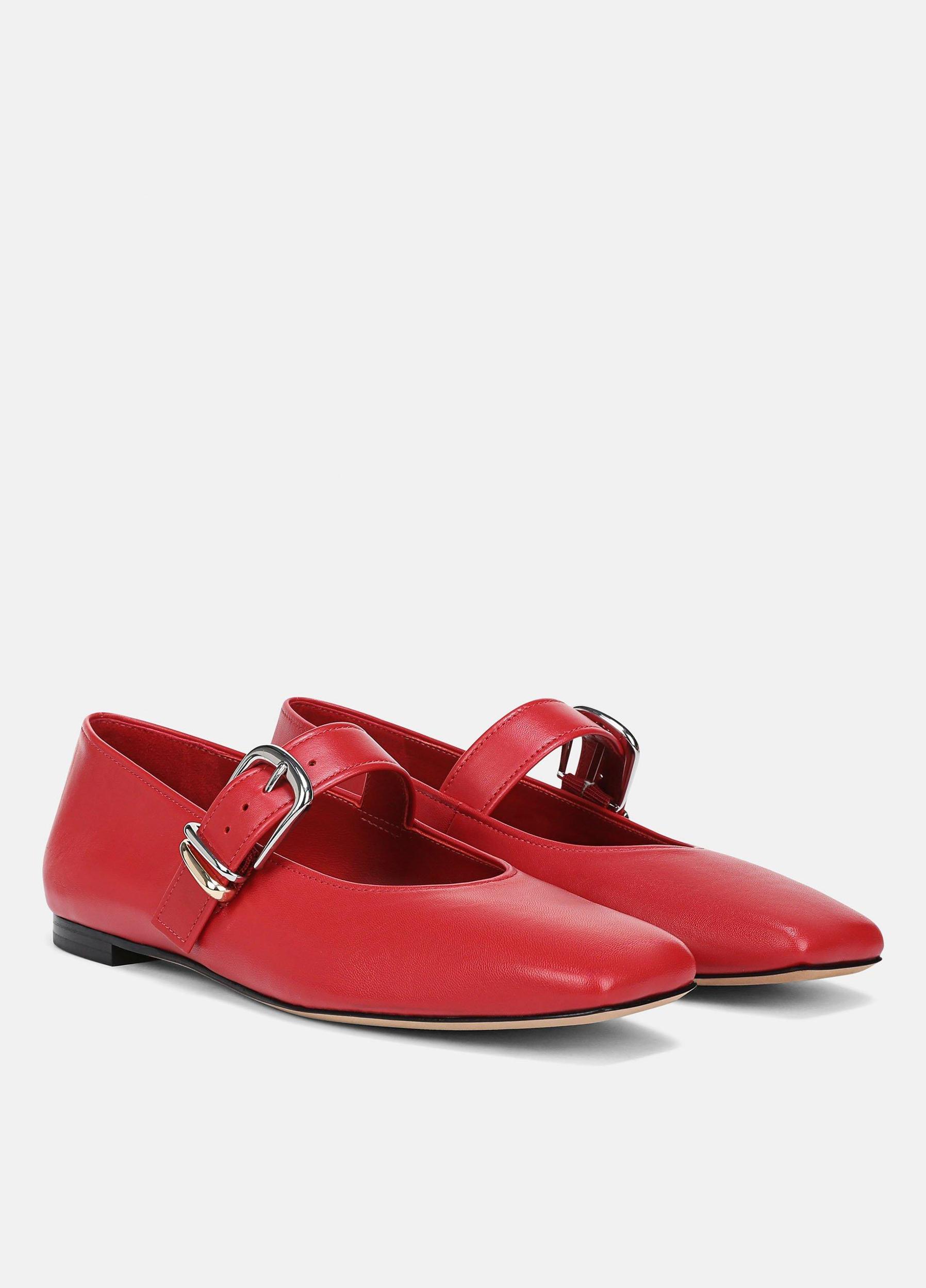 Daniela Leather Mary Jane Flat Product Image